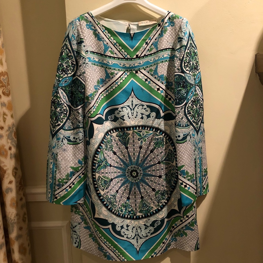Emilio Pucci long-sleeve dress